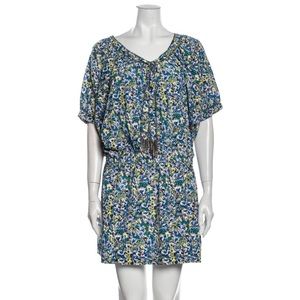 Rebecca Taylor Silk Floral Dress EUC